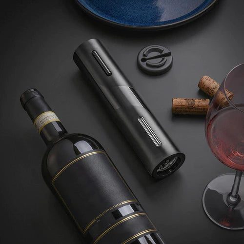 Abridor de Vinho Elétrico Automático, para Você Impressionar, no Momento do Vinho.