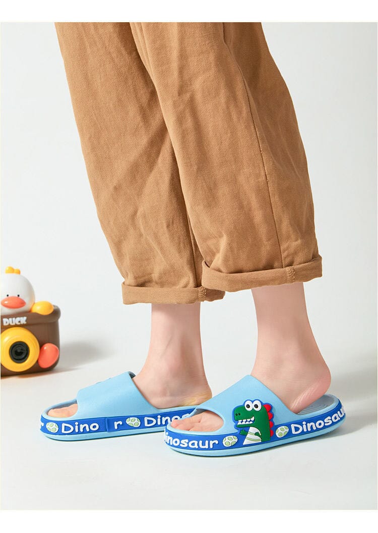 Chinelo Infantil Anti-Derrapante DinoBaby | Conforto Para Os Pés, Dos Seus Filhos.