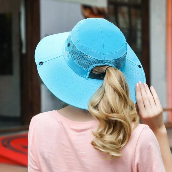 Chapéu de Praia com Proteção UV50+ | Sunclas, para Proteger Você, com Estilo.
