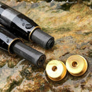 Vara de Pesca Fibra de Carbono Telescópica Ultra Leve.