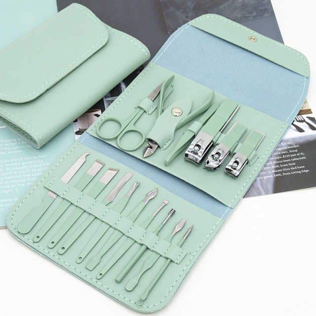 Kit Manicure 12/16 Peças | Beauty, para os Cuidados, das suas Unhas.