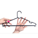 Kit 30 Cabides Pretos Adulto Reforçados para Roupas