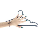 Kit 30 Cabides Pretos Adulto Reforçados para Roupas