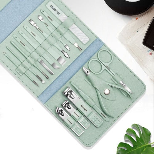 Kit Manicure 12/16 Peças | Beauty, para os Cuidados, das suas Unhas.