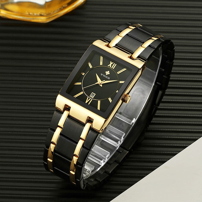 Relogio Masculino | Gold Watch