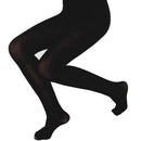 Meia-Calça Feminina Térmica de Flanela com Cintura Alta