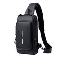 Bolsa de Ombro Antifurto com Carregamento USB, a Solução Perfeita.