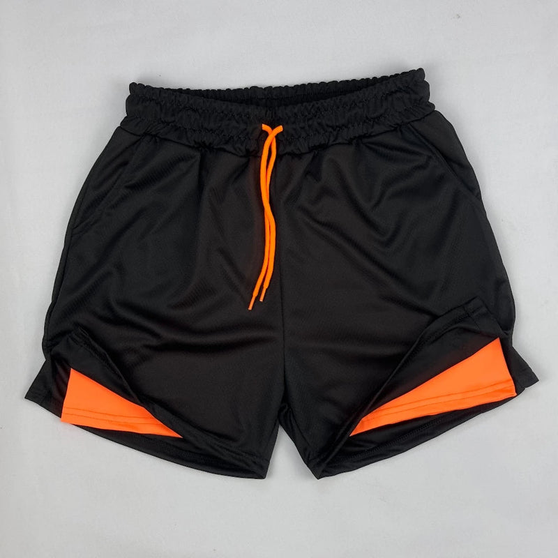 Bermuda Masculina Comfort Fitness 2 em 1 – Ideal para Atividades Físicas