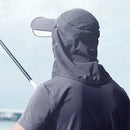 Boné Unissex Aba Larga Removível Anti-UV | SolarShield