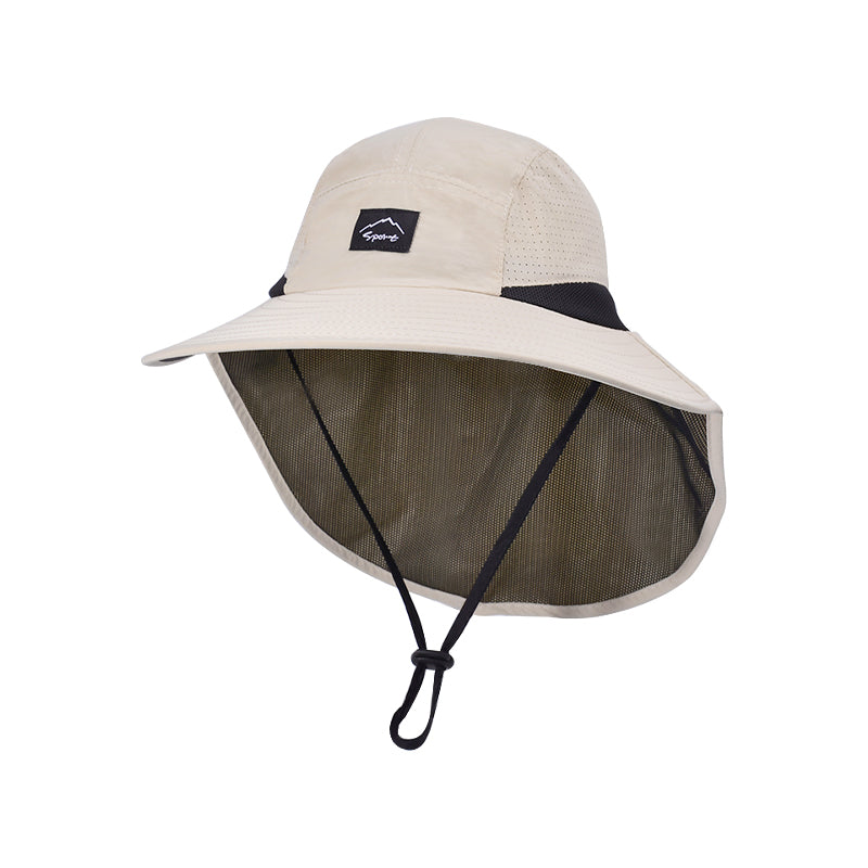 Chapéu para Pesca com Proteção Solar e Respirável.