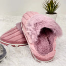 Pantufa Feminina de Inverno Pompom Antiderrapante