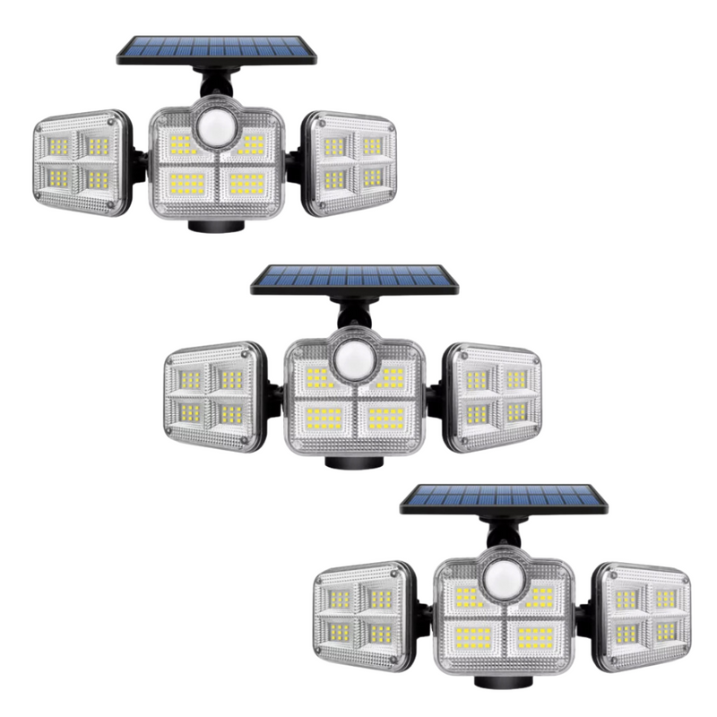 Refletor De Led Solar | Wall Security, Economia Garantida.