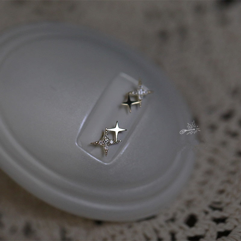 Brincos Crystal Cut