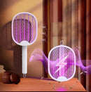 Raquete Elétrica Mata Mosquito e Moscas Recarregável