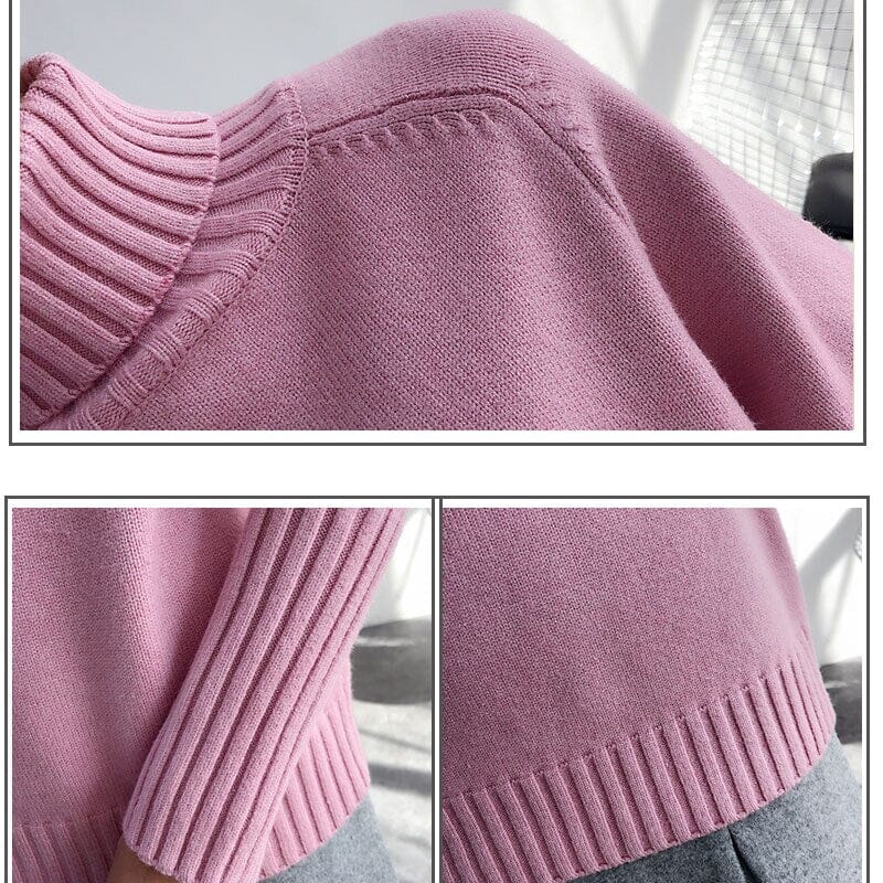 [COMPRE 1 LEVE 2] Suéter Feminino com Gola Alta | Soft Warmth