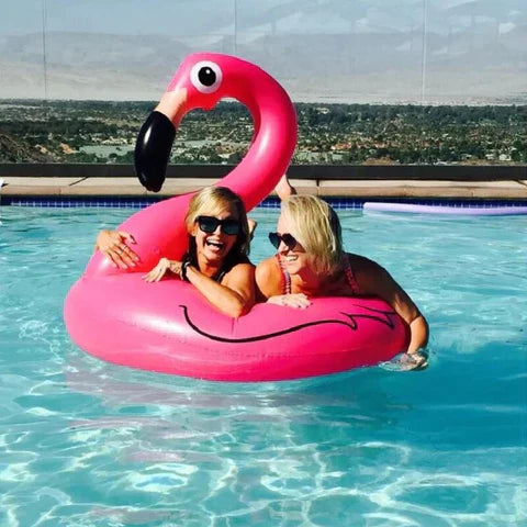 Boia Inflável Flamingo Gigante Piscina | Verão 2023