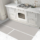 Kit 3 Tapetes para Cozinha em Algodão Antiderrapante