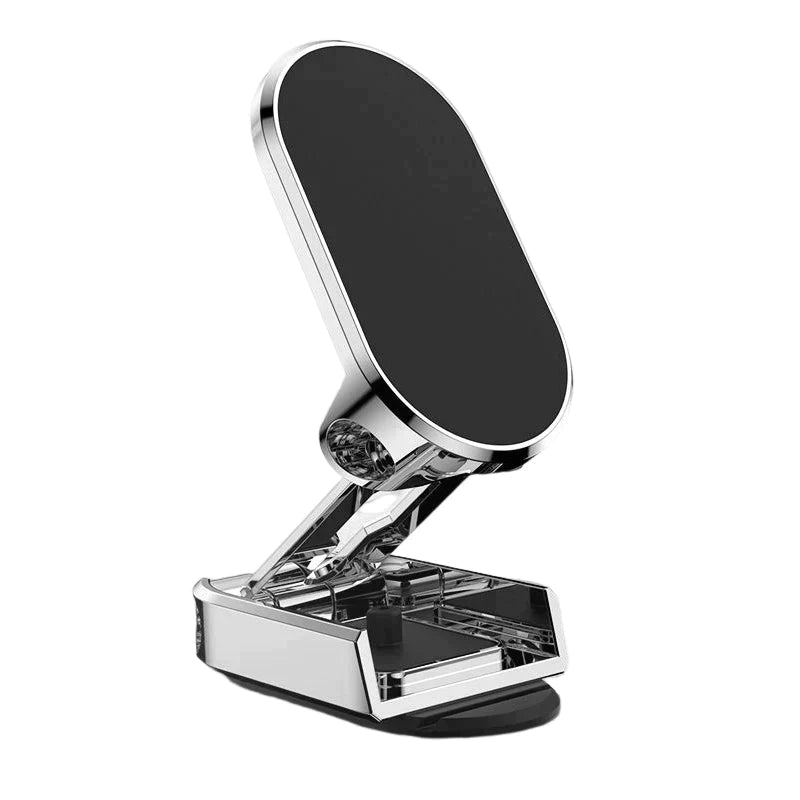Suporte de Telefone Dobrável de Metal para Carro.