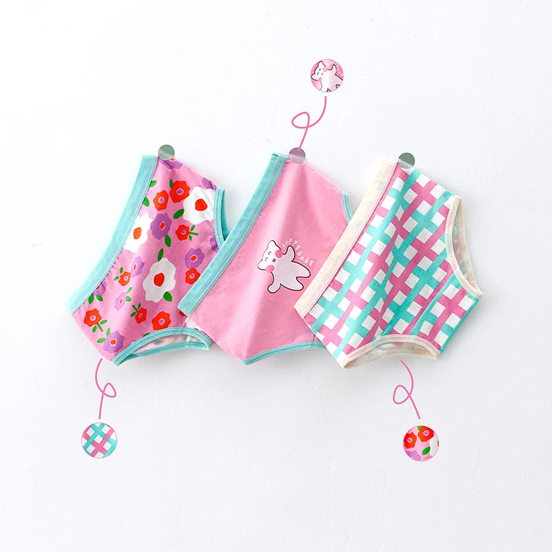 Calcinha Infantil Feminina, Fofinha, Macia, Confortável para o seu Bebê.
