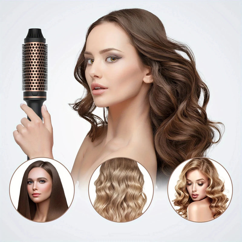 Escova Elétrica de Cabelo com Múltiplas Funções com Cabo Giratório de 360 graus