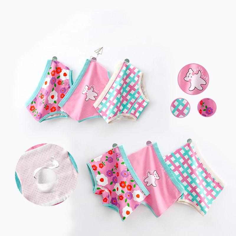 Calcinha Infantil Feminina, Fofinha, Macia, Confortável para o seu Bebê.