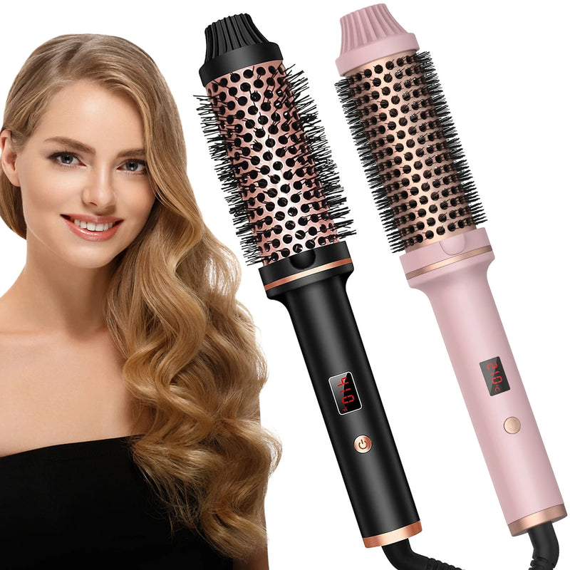 Escova Elétrica de Cabelo com Múltiplas Funções com Cabo Giratório de 360 graus