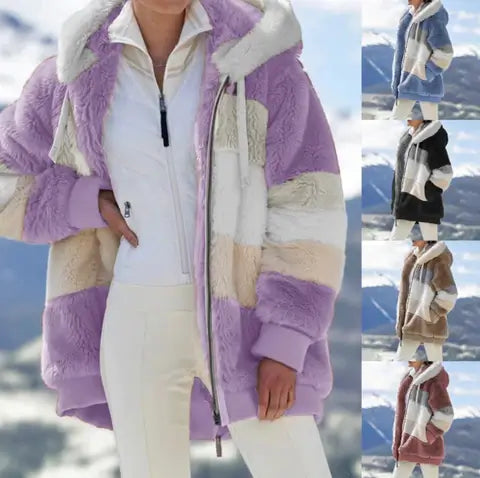 Jaqueta Casaco de Pele Feminina, pra você andar na Moda.