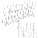 Passarinheira Anti Pássaros para Telha de Aço Inoxidável - 12 Peças