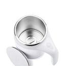 Caneca Mixer Magnética Recarregável de Aço Inoxidável