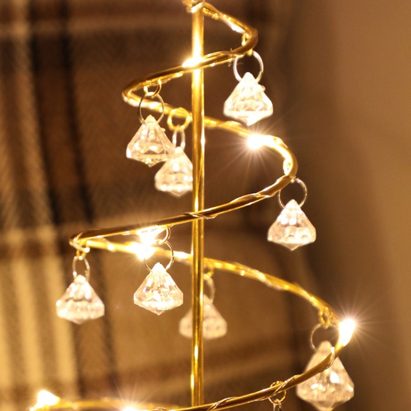 Árvore De Natal Em Led Brilhante Decorativa.