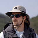 Chapéu para Pesca com Proteção Solar e Respirável.