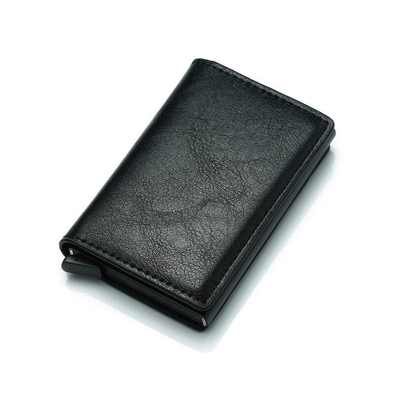 Carteira Inteligente Anti Furto RFID Couro