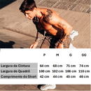 Bermuda Masculina Comfort Fitness 2 em 1 – Ideal para Atividades Físicas