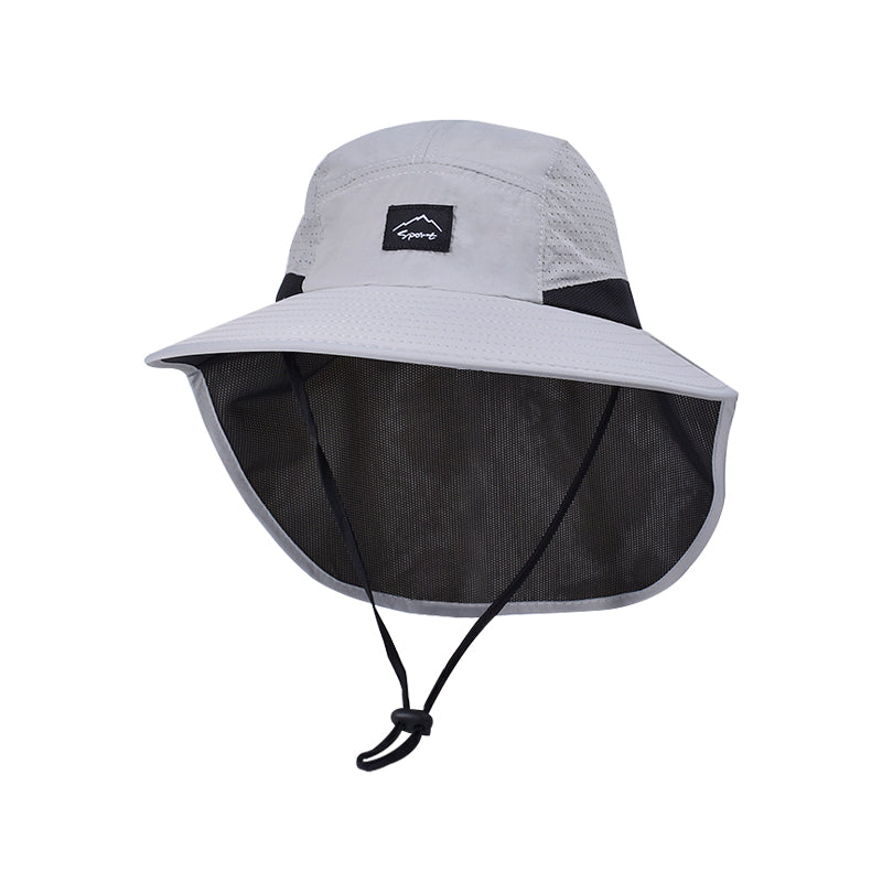 Chapéu para Pesca com Proteção Solar e Respirável.
