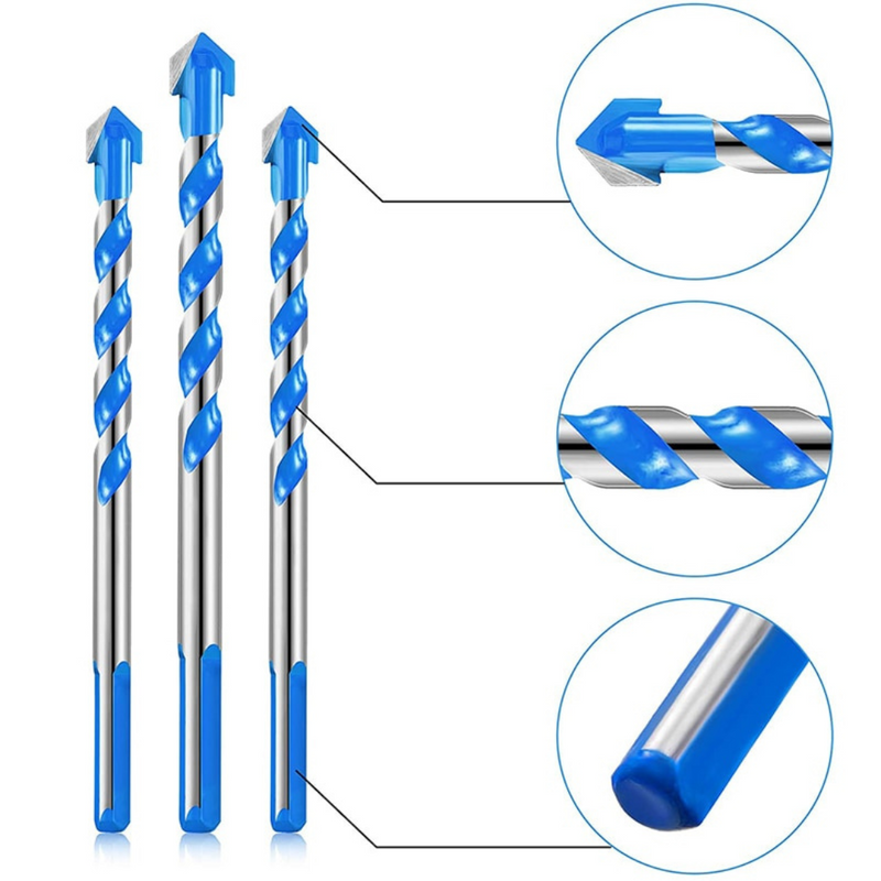 Brocas Diamantada Drill | Kit Completo, para Economia de Tempo e Esforço.