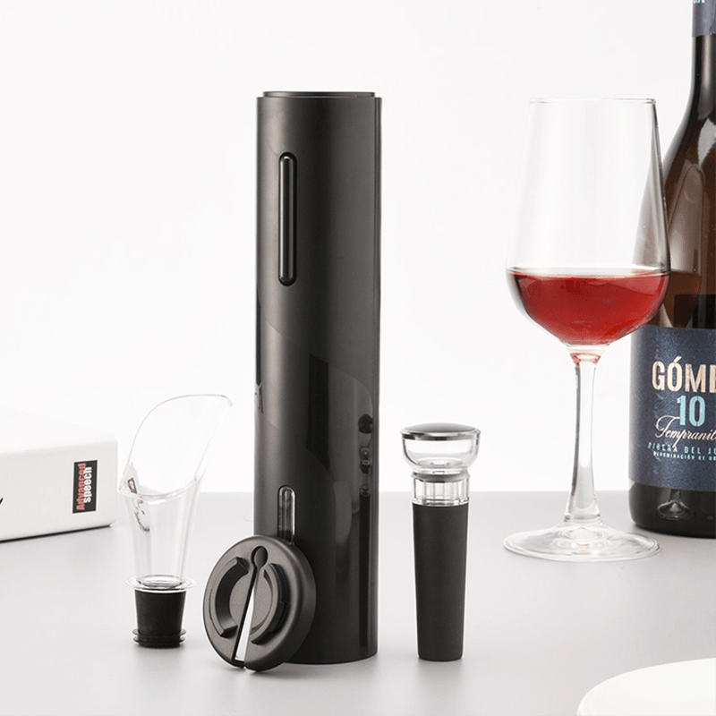 Abridor de Vinho Elétrico Automático, para Você Impressionar, no Momento do Vinho.
