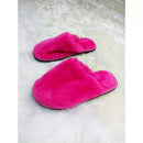 Kit com 2 Pantufas Unissex de Pelúcia Antiderrapante
